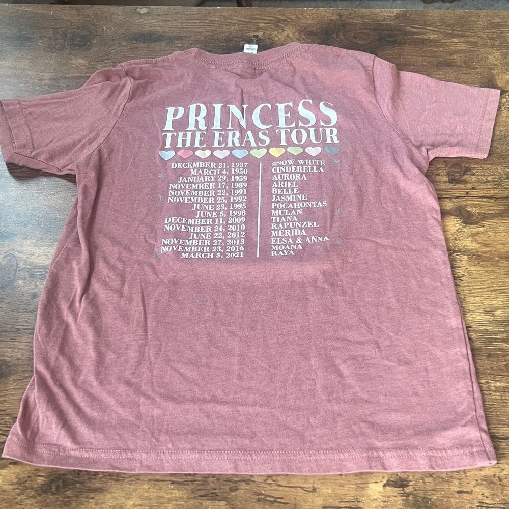 Charming Princess Tour Kids T-Shirt - Rose - Picture 4 of 5